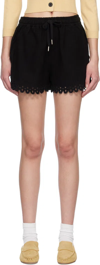 Isabel Marant Étoile Balyme Shorts Faded Black