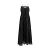 Isabel Marant Étoile Vasma Black Cotton Blend Dress