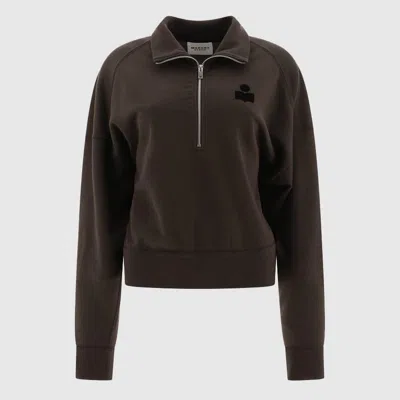 ISABEL MARANT ÉTOILE BLACK COTTON SWEATSHIRT
