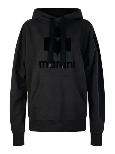 ISABEL MARANT ÉTOILE BLACK COTTON SWEATSHIRT