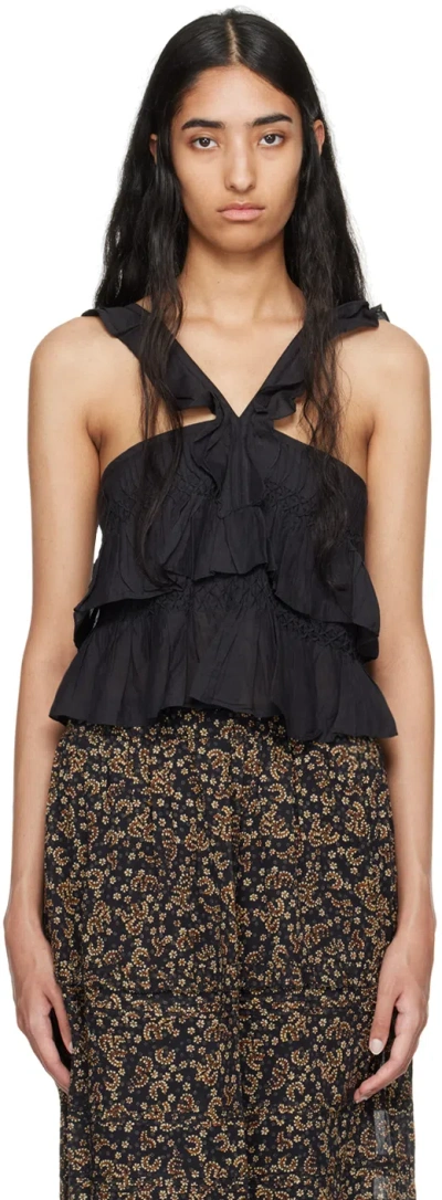 Isabel Marant Étoile Lolita Ruffled Skirt In Multi