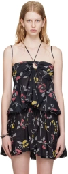 Isabel Marant Étoile Gabao Top In 01bk Black