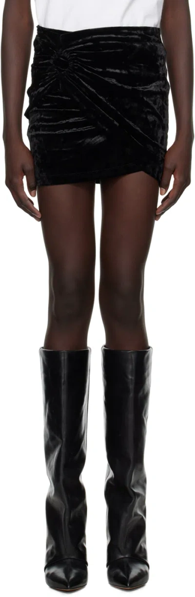 Isabel Marant Étoile Black Howena Miniskirt In 01bk Black