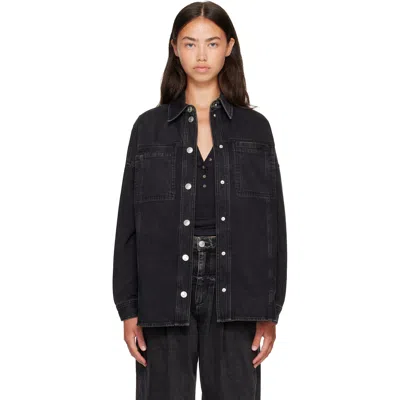 Isabel Marant Étoile Black Imana Denim Jacket