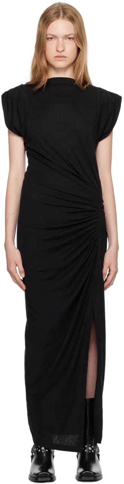 Isabel Marant Étoile Black Isabella Midi Dress