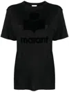 Isabel Marant Étoile Isabel Marant Etoile Black Linen Zewel T-shirt