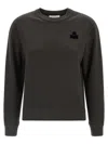 Isabel Marant Étoile Maurine Cotton Sweatshirt In Black