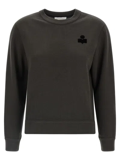 ISABEL MARANT ÉTOILE BLACK MAURINE SWEATSHIRT