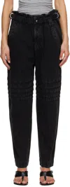 Isabel Marant Étoile Black Mellya Trousers In Black