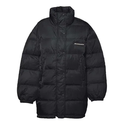 Isabel Marant Étoile Black Nylon Belize Puffer Jacket