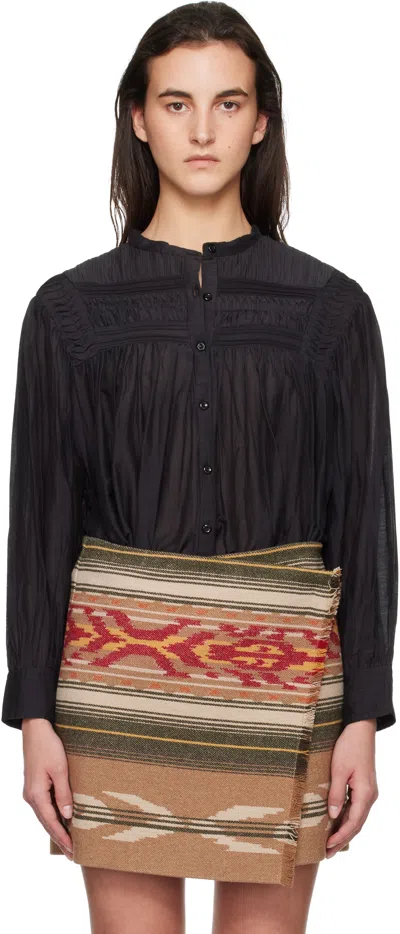 Isabel Marant Étoile Black Plalia Shirt