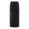 Isabel Marant Étoile Isabel Marant Etoile Black Polyester Skirt In Blue