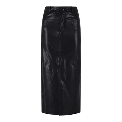 Isabel Marant Étoile Isabel Marant Etoile Black Polyester Skirt In Blue