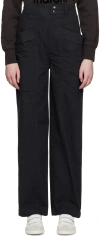 Isabel Marant Étoile Black Ruby Trousers In 02fk Faded Black
