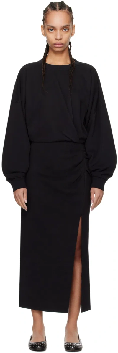 Isabel Marant Étoile Salomon Dress In 01bk Black