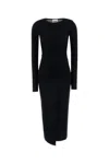 Isabel Marant Étoile Isabel Marant Etoile Black Stretch Modal Jelina Dress In Black