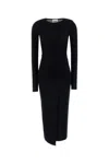 Isabel Marant Étoile Isabel Marant Etoile Black Stretch Modal Jelina Dress In Black