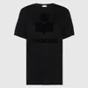 Isabel Marant Étoile Marant Etoile Zewel T Shirt With Flocked Logo In Black