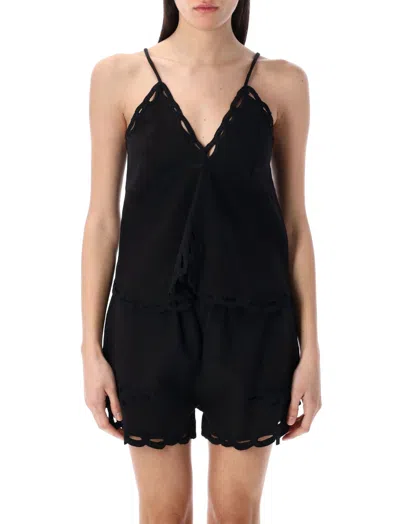 Isabel Marant Étoile Black Tomeki Tank Top