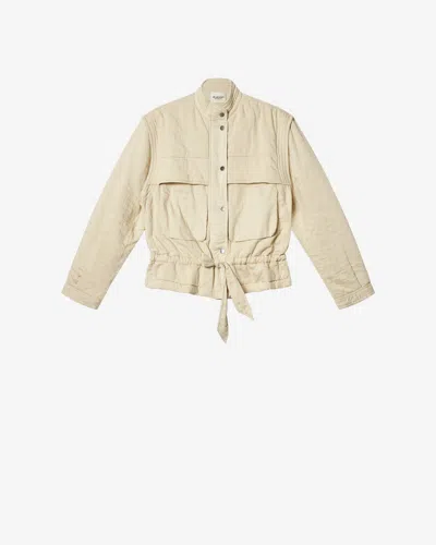 Isabel Marant Étoile Blandina Jacket In Neutral
