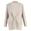 Isabel Marant Étoile Blazer In Beige Wool In Beige
