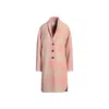 Isabel Marant Étoile Gabriel Check Coat In Pink