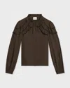 Isabel Marant Étoile Blus Christa Mörkgrön