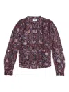 Isabel Marant Étoile Shirt Isabel Marant Etoile Woman Color Plum In Multi