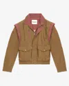Isabel Marant Étoile Desha Jacket In Brown