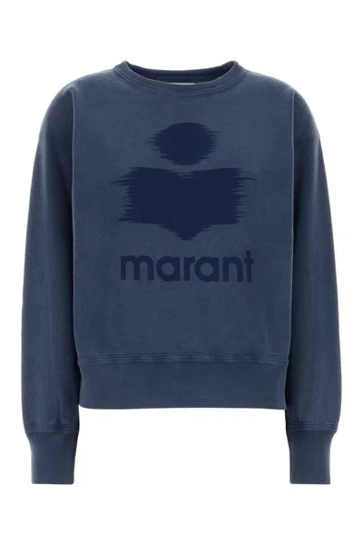 Isabel Marant Étoile Blue Cotton Blend Mobyli Sweatshirt