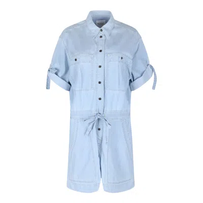 Isabel Marant Étoile Isabel Marant Etoile Vally Short Jumpsuit In Blue
