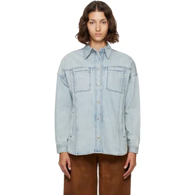 Isabel Marant Étoile Blue Imana Denim Jacket