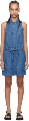 Isabel Marant Étoile Ines Dress Blue In 30bu Blue