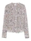 Isabel Marant Étoile Isabel Marant Etoile Grey Viscose Shirt In Multi