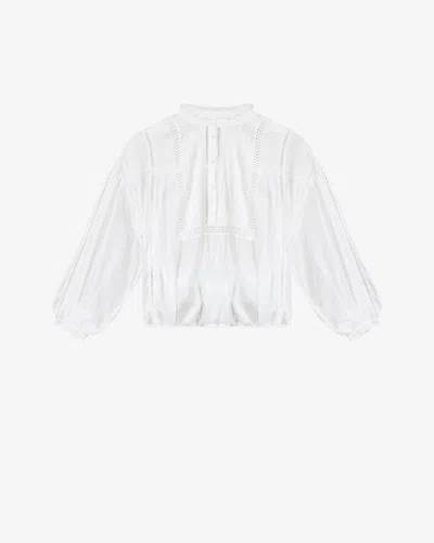 Isabel Marant Étoile Bluse Disia In White