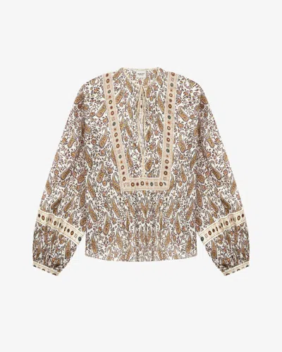 Isabel Marant Étoile Bluse Gayle In Multi