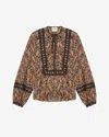 Isabel Marant Étoile Bluse Gayle In Brown