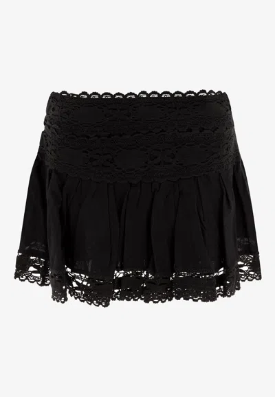 Isabel Marant Étoile Bohemian Lace Mini Skirt