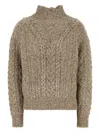 Isabel Marant Étoile Isabel Marant Etoile Multicolor Stretch Cotton Blend Bolinea Sweater In Neutral