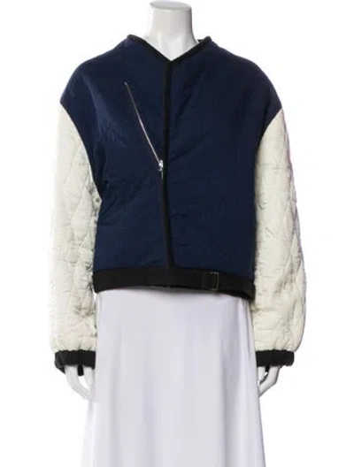 Pre-owned Isabel Marant Étoile Bomber Jacket In Blue