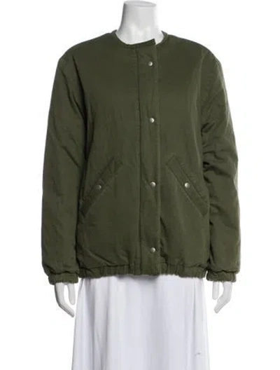 Pre-owned Isabel Marant Étoile Bomber Jacket In Green