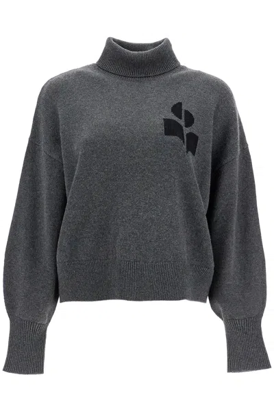 ISABEL MARANT ÉTOILE "BOXY NASH COTTON AND WOOL PULLOVER
