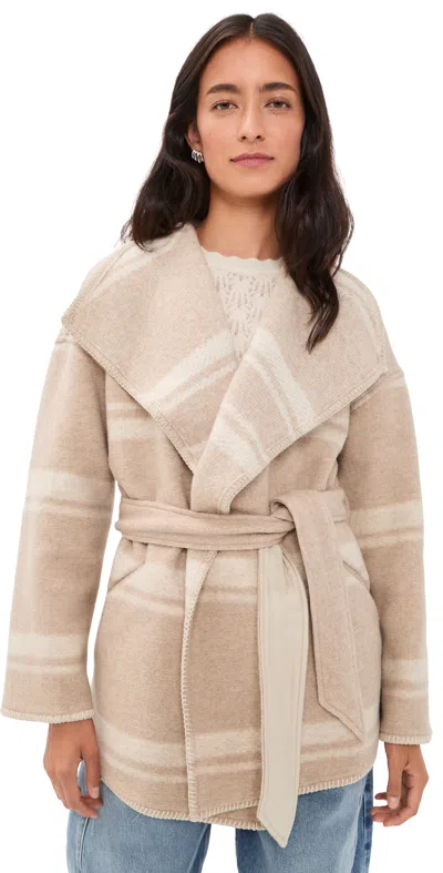 Isabel Marant Étoile Brea Coat Sand