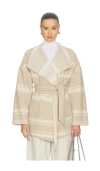 Isabel Marant Étoile Brea Coat In Sand