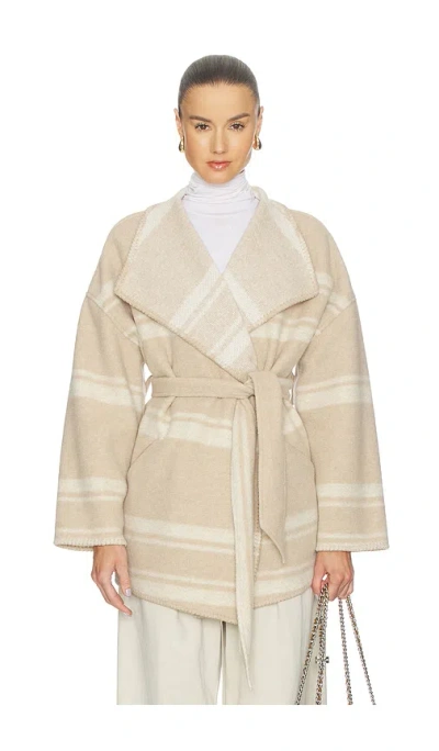 Isabel Marant Étoile Brea Coat In Sand