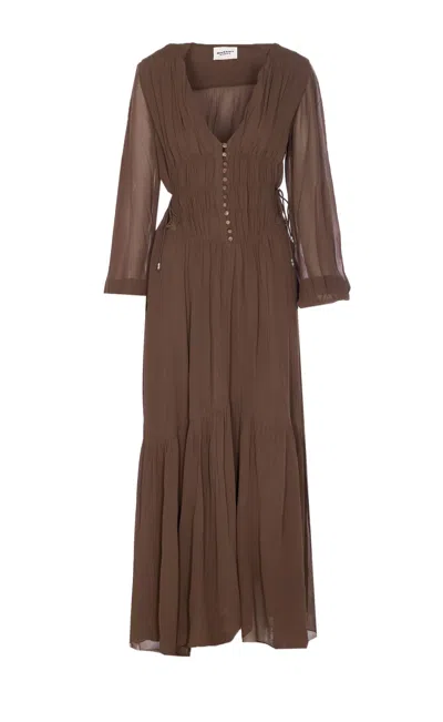 Isabel Marant Étoile Isabel Marant Etoile Women Briane Dress In Brown