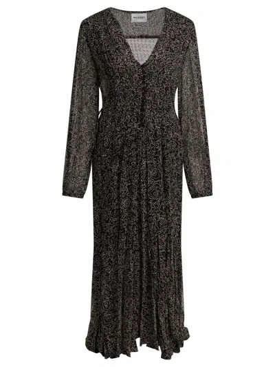 Isabel Marant Étoile "briane" Midi Dress In Black