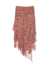 Isabel Marant Étoile Isabel Marant Etoile Multicolour Viscose Skirts In Red