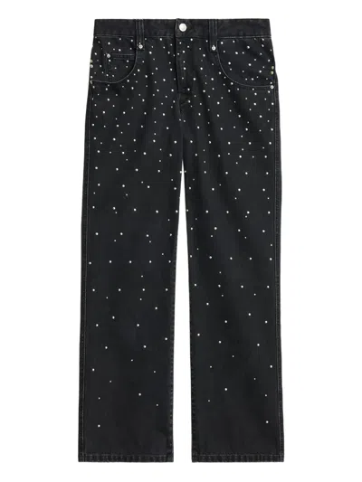ISABEL MARANT ÉTOILE BRINSA GRADIENT-STUDDED JEANS