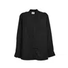 Isabel Marant Étoile Embroidered Stand Collar Long Sleeves Top